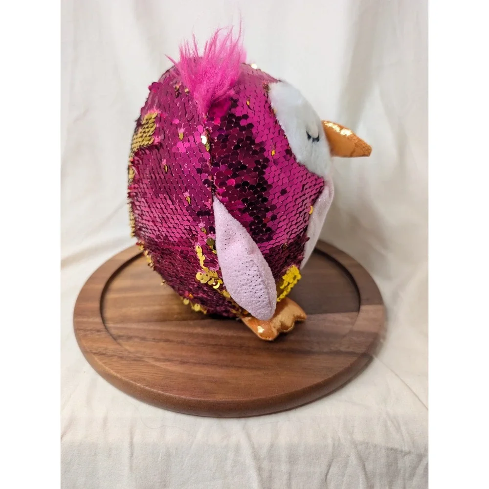 Hobby Lobby Sequin‎ Pink To Gold Owl